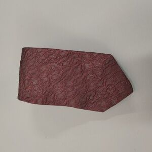 Bugatchi Deep Red (Burgundy) Textured Minimalist Neck Tie